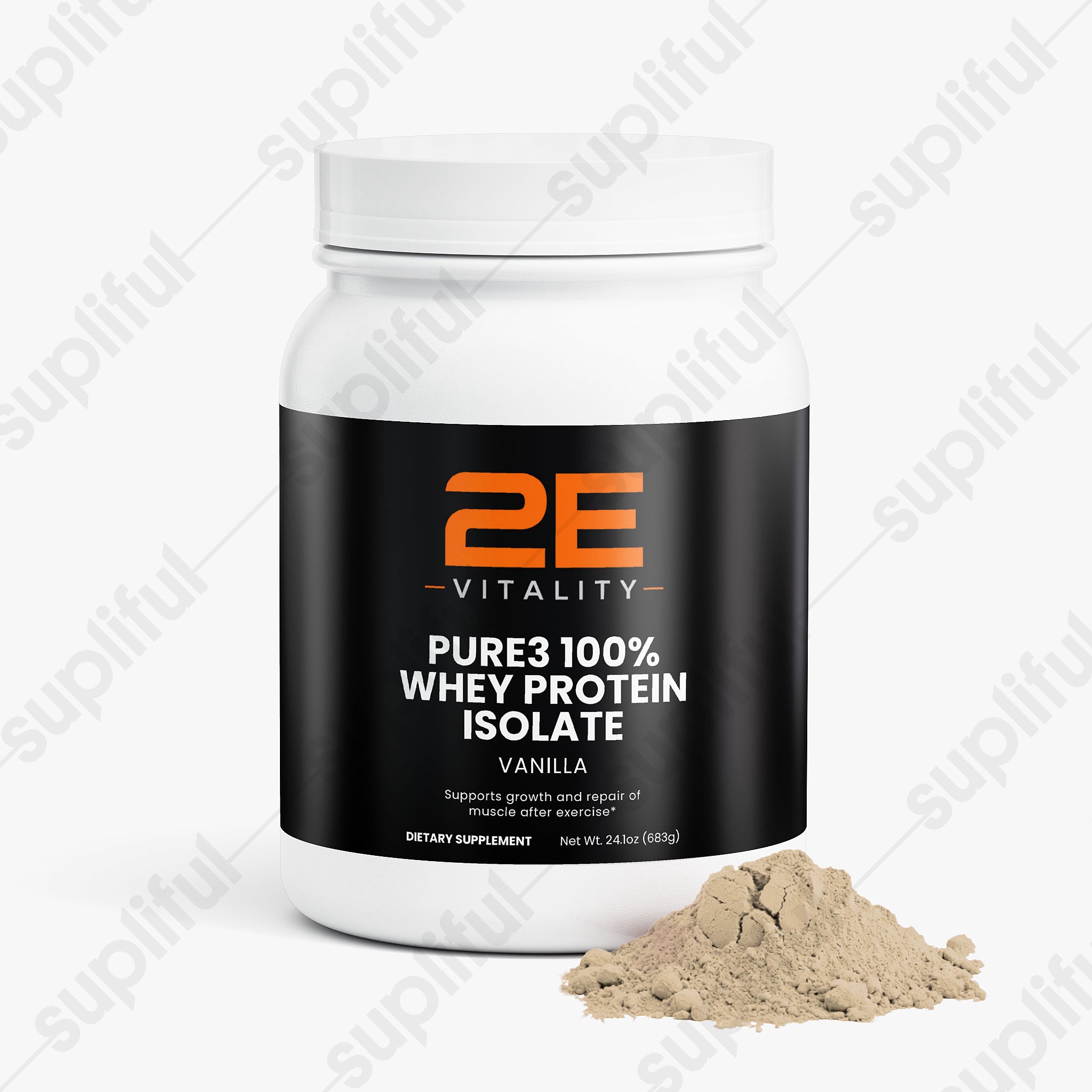 Pure3 100% Whey Protein Isolate (Vanilla)